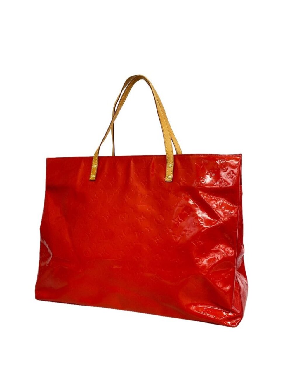 Louis Vuitton Boston Bag Vernis Reade GM Rouge